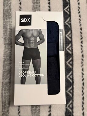 SAXX 2 pack 3” trunks -new in box